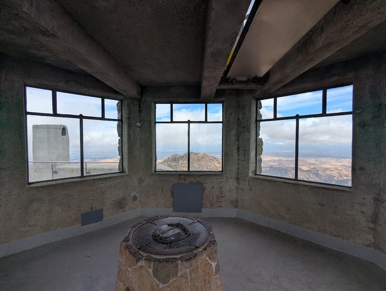 view from the tower of north peak